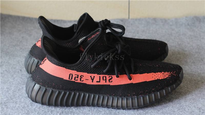 Adidas Yeezy 350 Boost V2 Black red